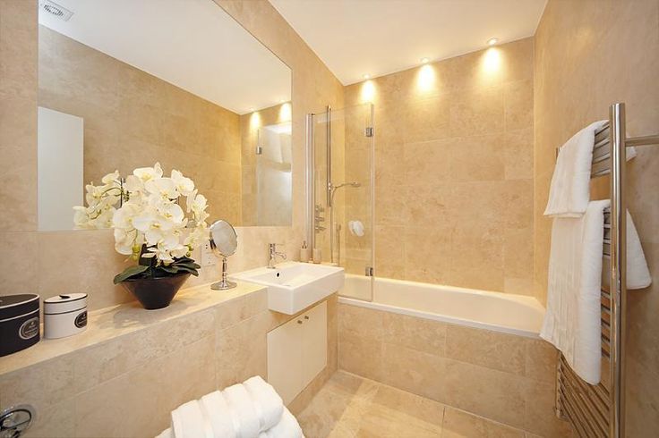 beige bathroom decor